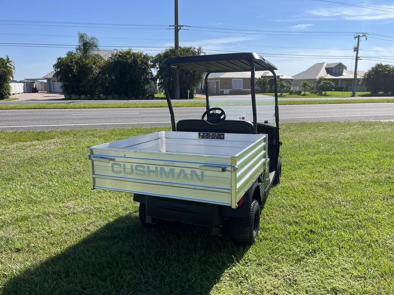 2024 Cushman Hauler 1200 EFI Gas ready for nationwide delivery and export from Pittsburgh, Pennsylvania.