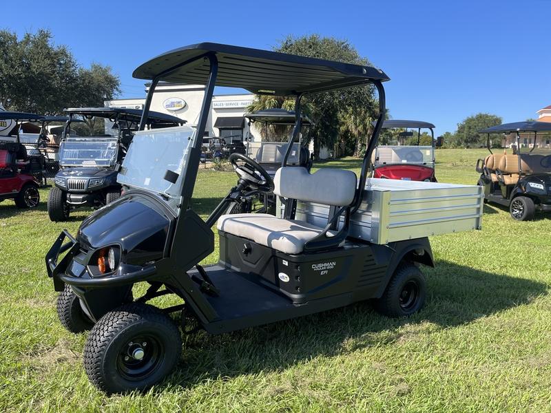 Front view of 2024 Cushman Hauler 1200 EFI Gas at Oakmont Country Club in Pittsburgh, Pennsylvania.
