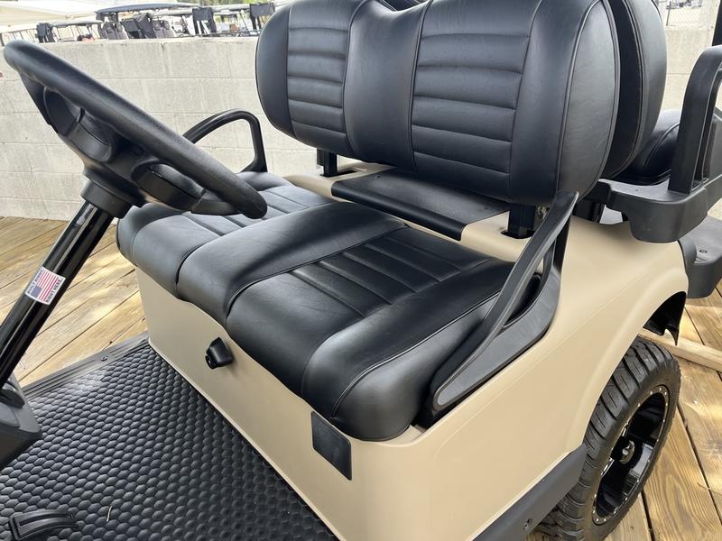 Seats of 2024 E-Z-GO Valor 4 EX1 Gas Dune Special Edition in Nashville Tennessee