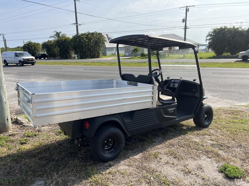 Rear cargo bed of 2025 Cushman Hauler XL ELiTE Lithium Electric at Pinehurst Country Club