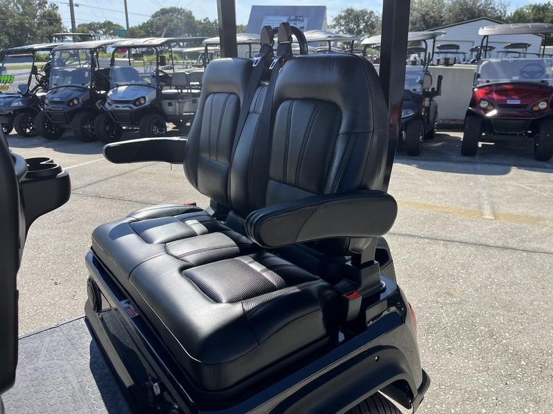 Rear design of 2025 Evolution D5-Ranger 4 Black golf cart available in Georgia with export options