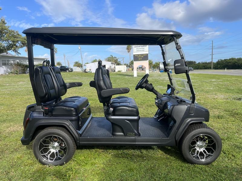Side profile of 2025 Evolution D5-Ranger 4 Black available in Florida with export and nationwide delivery