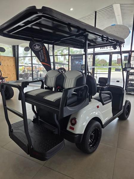 Rear seating and cargo of 2025 Star EV Capella 2+2 in Pinehurst, North Carolina.