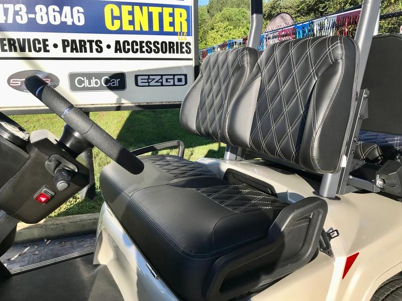 Rear seats and cargo area of 2025 Star EV Sirius 2+2 in Charlotte, North Carolina.