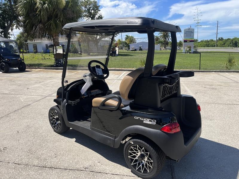 Rear storage and cargo platform on 2025 Club Car Onward HP Lithium Illinois