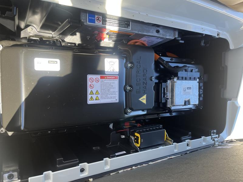 Rear storage and cargo platform on 2025 Club Car Onward HP Lithium Virginia
