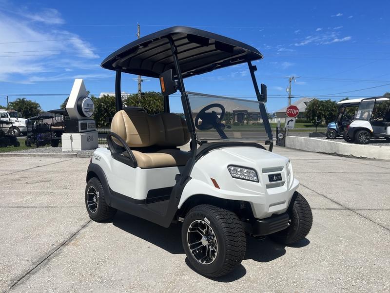Front LED headlights on 2025 Club Car Onward 2 Passenger HP Lithium golf cart in Virginia