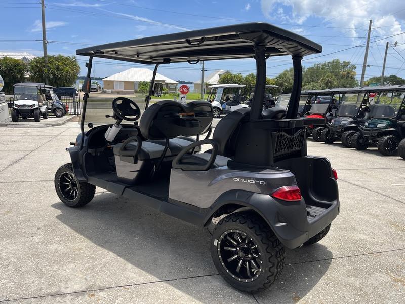 Side view of 2025 Club Car Onward 4 Forward Gas golf cart in Alabama