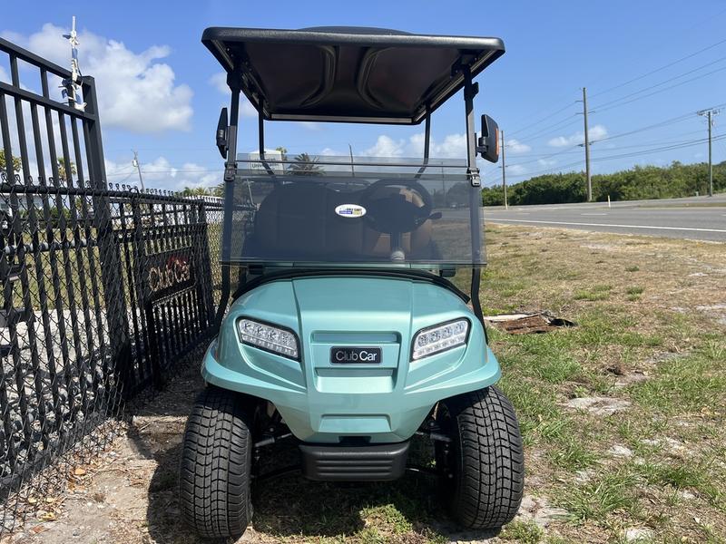 Side view of 2025 Club Car Onward 4 Passenger XR Lithium golf cart in Georgia