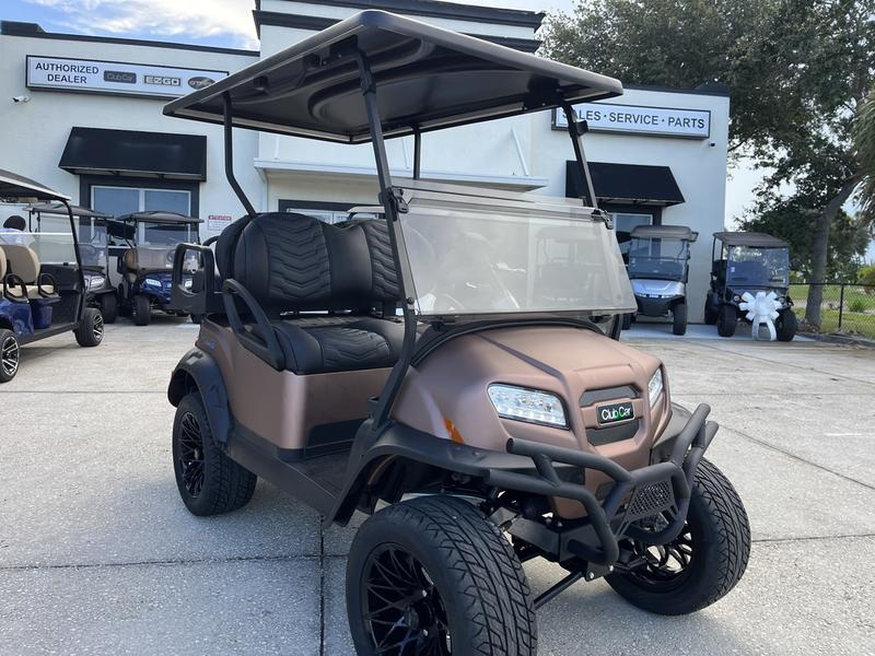 Digital dashboard and controls of 2025 Club Car Onward Lifted 4 Passenger XR Lithium in Austin Texas
