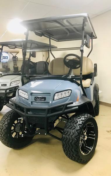 Front LED headlights of 2025 Club Car Onward Lifted 4 Passenger XR Lithium in New York NY