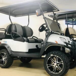2025 Club Car Onward Lifted 4-Passenger XR Lithium | Glacier White | Extended Range Electric Sale!