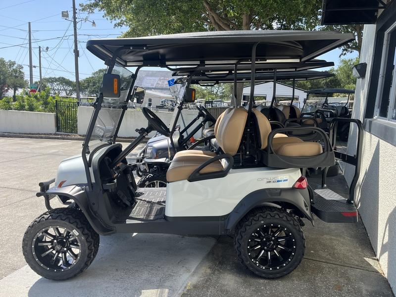 Premium seating for four in 2025 Club Car Onward Lifted 4 Passenger XR Lithium in Philadelphia Pennsylvania