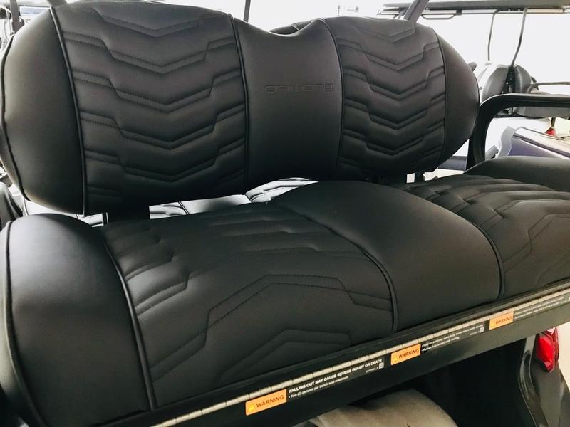 Rear cargo and storage area of 2025 Club Car Sunrise in Atlanta Georgia