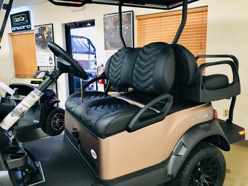 Dashboard and steering controls of 2025 Club Car Sunrise in Atlanta Georgia