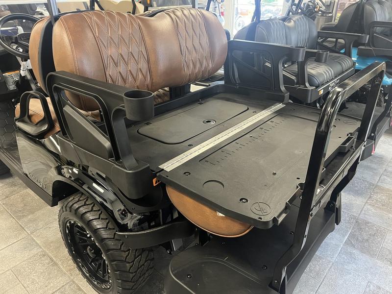 Street-legal kit on 2025 E-Z-GO Express 4 ELiTE Lithium Lifted Black in Chicago Illinois