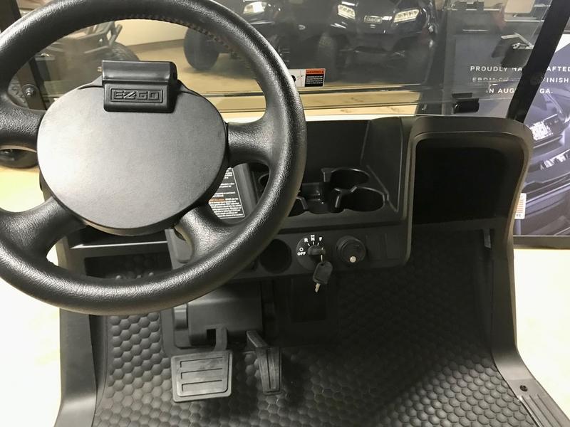 Dashboard of 2025 E-Z-GO Freedom RXV ELiTE Lithium Inferno Red in Chicago Illinois