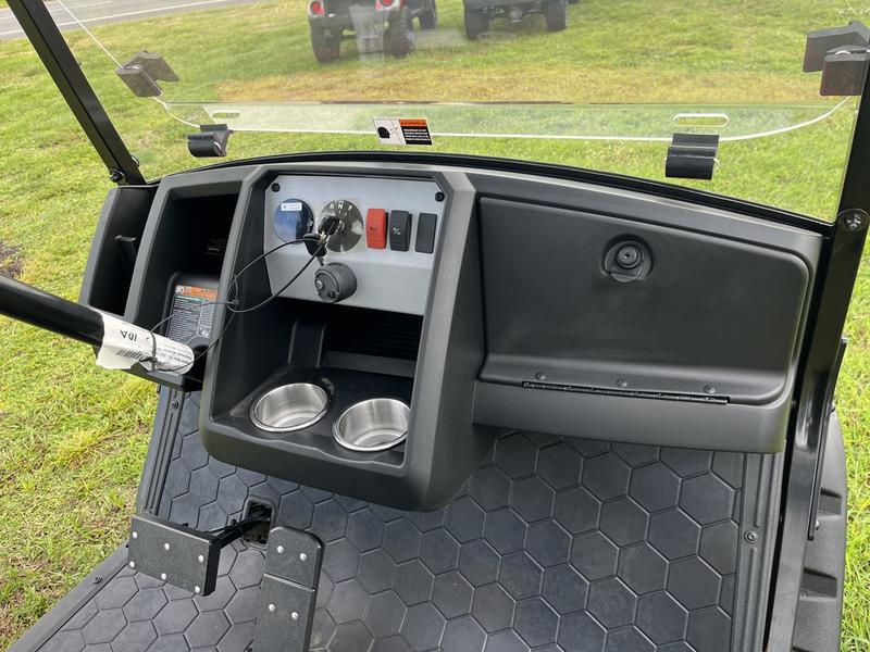 Dashboard of 2025 E-Z-GO Liberty ELiTE Lithium Solar Flare in Charleston South Carolina
