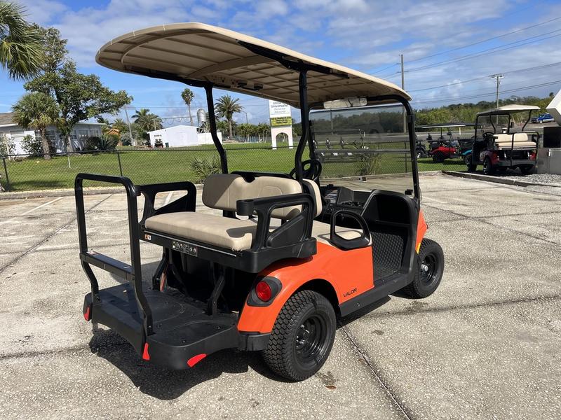 Front view of 2025 E-Z-GO Valor EX1 Sport Solar Flare in Detroit Michigan
