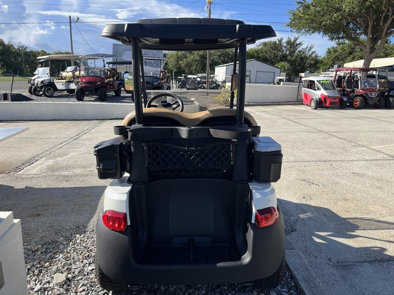 Rear cargo area and design details of the 2026 Club Car Onward 2 Passenger HP Lithium