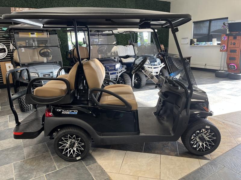 Luxury seating for four passengers inside the 2026 Club Car Onward XR Lithium