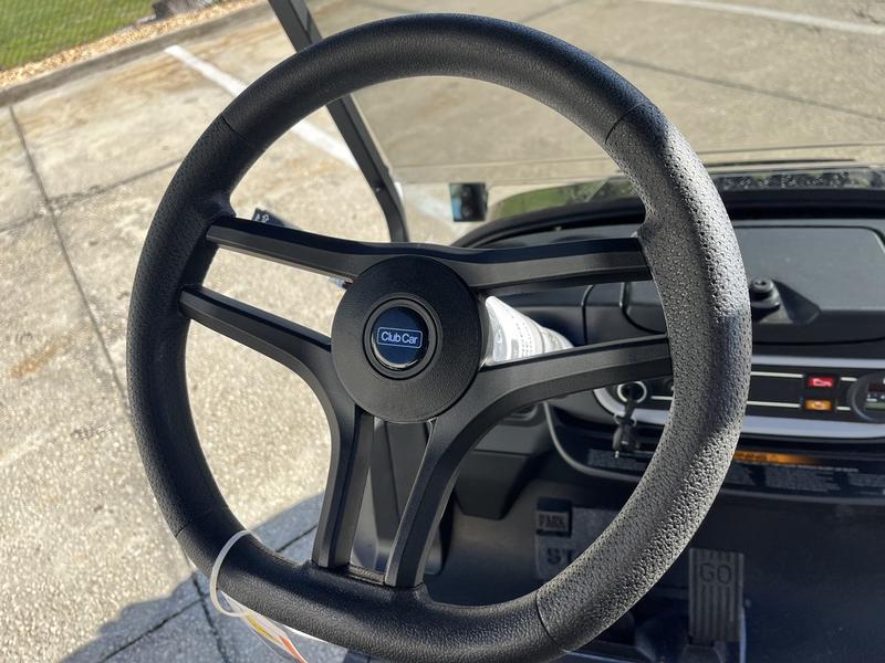 Dashboard showing speedometer, switches, and controls on the 2026 Club Car Onward Lifted Gas