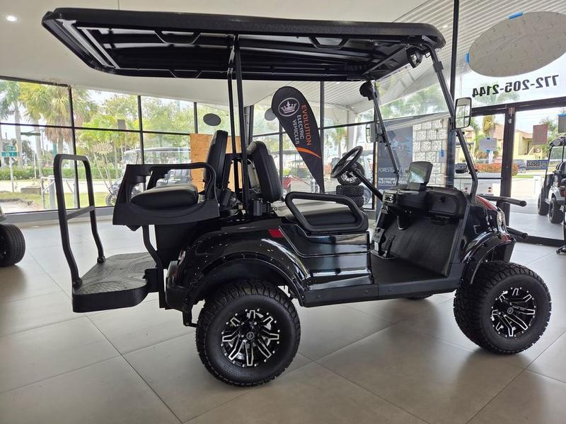 Side profile of 2026 Star EV CP-2+2 Lifted at The Landings Golf & Athletic Club in Savannah.