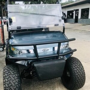 Front view of 2026 Star EV Capella 2+2 Lifted at Ballantyne Country Club in Charlotte, North Carolina.
