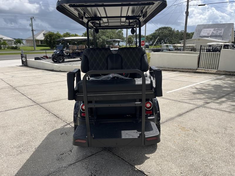 Luxurious interior seating of the 2026 Star EV Capella 2+2 Lifted at Sea Pines Resort.