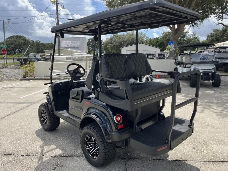 2026 Star EV Capella 2+2 Lifted driving through Sea Pines Resort golf course.