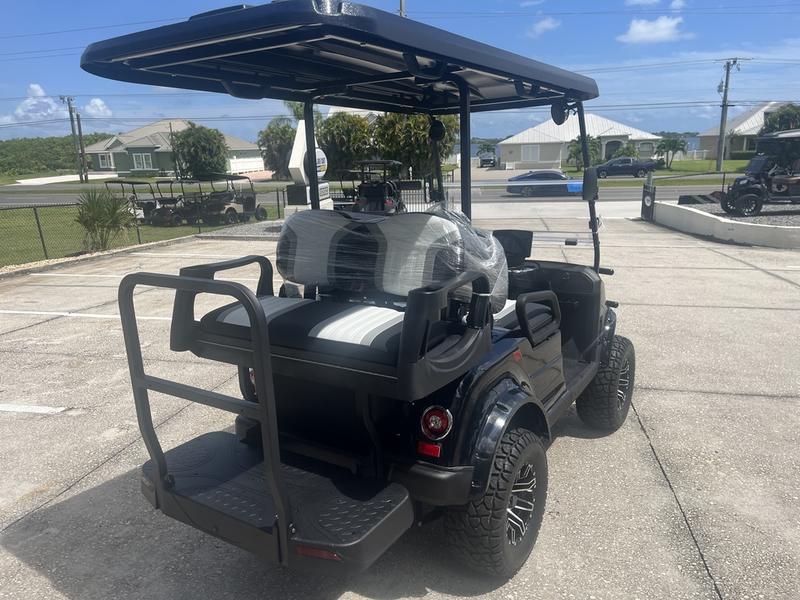 Premium interior seating of 2026 Star EV Capella 2+2 Lifted at PGA National Resort.