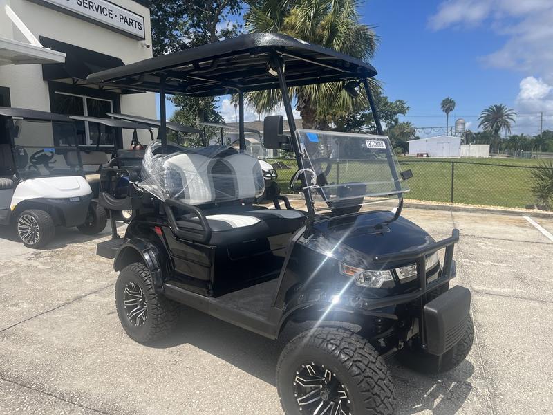 Side profile of 2026 Star EV Capella 2+2 Lifted in Palm Beach, Florida.