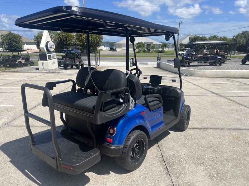 Rear seating and cargo view of 2026 Star EV Capella 2+2 at Medinah Country Club.