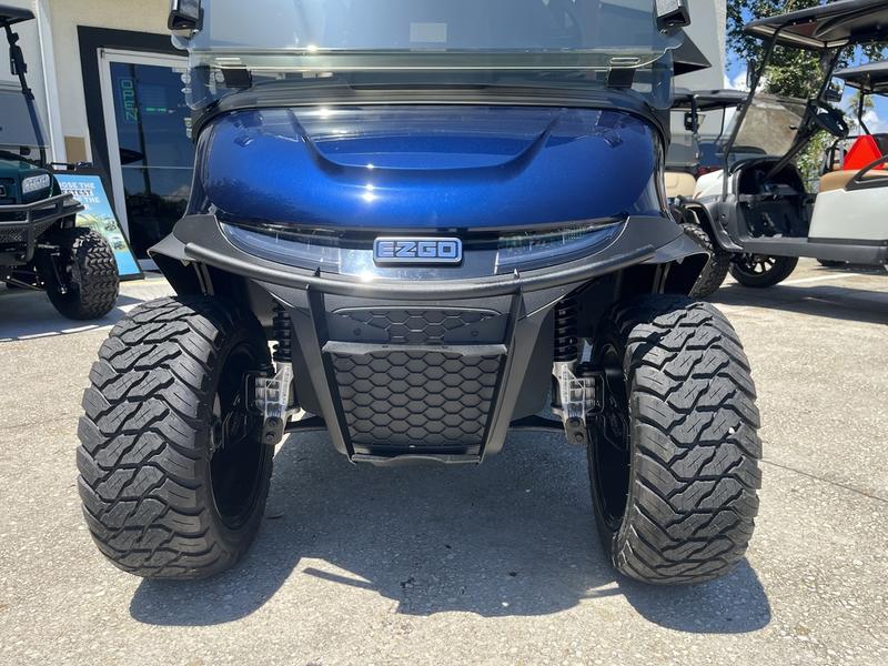 ELiTE lithium battery of 2026 E-Z-GO Freedom RXV ELiTE Patriot Blue in Detroit Michigan