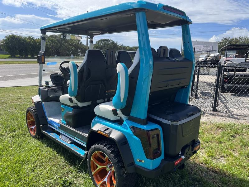 Street legal 2025 Evolution D-Max XT4 electric golf cart available in South Carolina