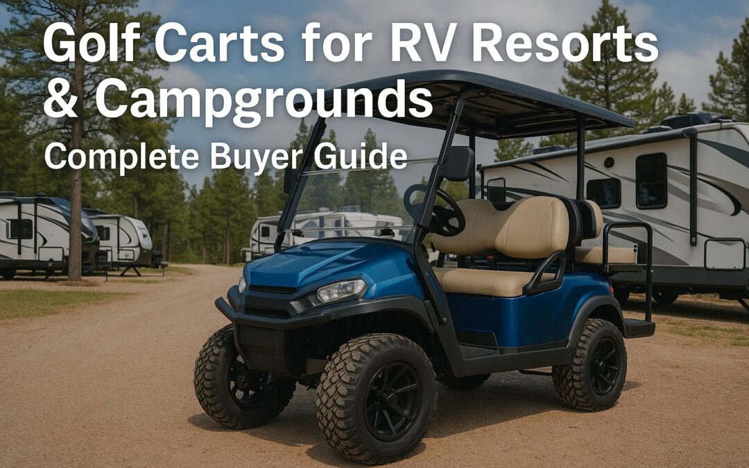 Golf Carts for RV Resorts & Campgrounds: Complete Buyer Guide (2025 – 3000 Words)