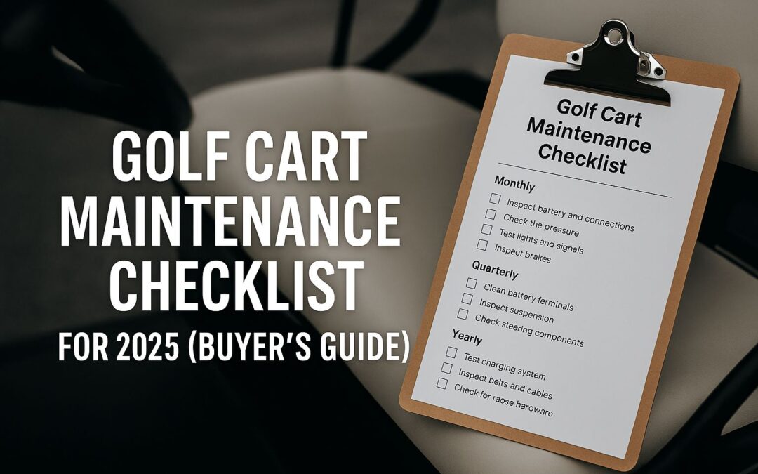 Top 5 Golf Cart Innovations for 2025 (And Why Evolution is Leading)