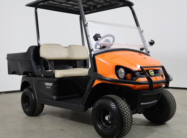 2025 Evolution D5-Maverick 6 Plus Black Golf Cart Front View California