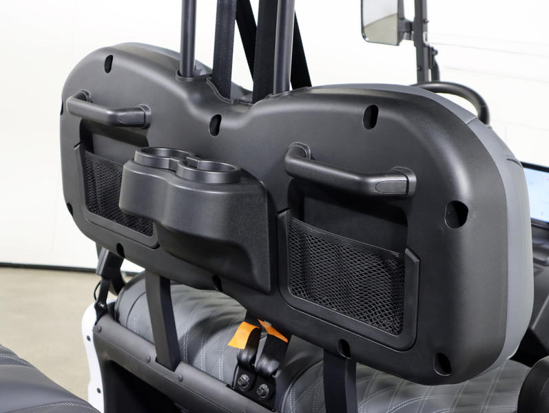 2026 Denago EV Rover XL6 White 6-Passenger Lifted Lithium Golf Cart - Image 6
