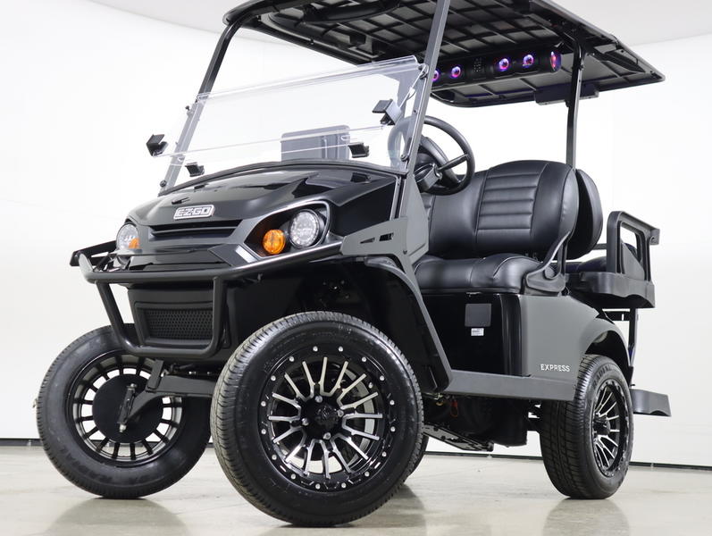 2026 E-Z-GO Express 4 Summit XT 13.5 HP EFI Gas Lifted 4-Passenger Golf Cart - Image 3