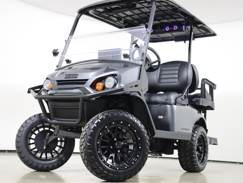 2026 E-Z-GO Express 4 Summit XT 13.5 HP EFI Gas Lifted 4-Passenger Golf Cart
