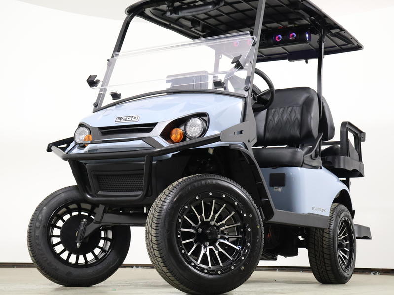 2026 E-Z-GO Express 4 Summit XTL 13.5 HP EFI Gas Lifted Golf Cart - Image 3