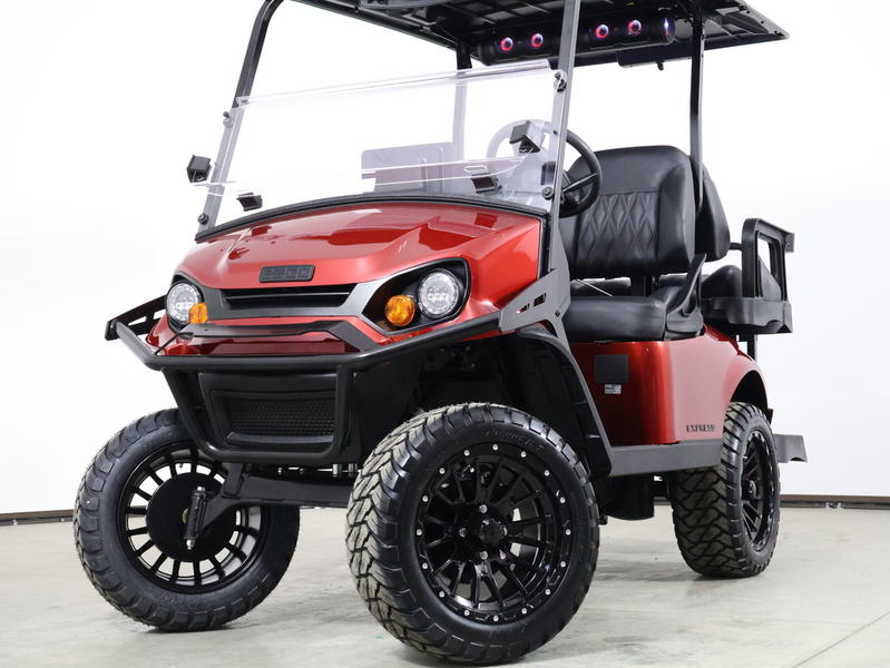 2026 E-Z-GO Express 4 Summit XTL 13.5 HP EFI Gas Lifted Golf Cart