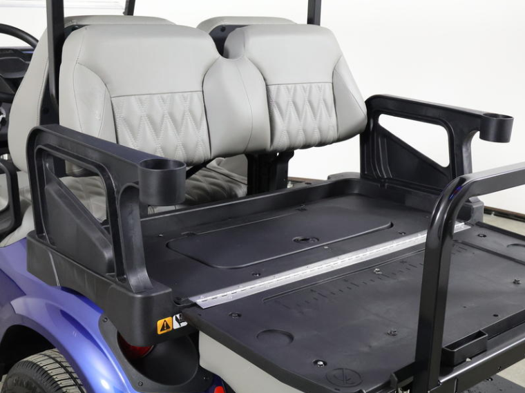 2026 E-Z-GO Express 4 XTL Electric Blue 13.5 HP EFI Gas Lifted Golf Cart - Image 6