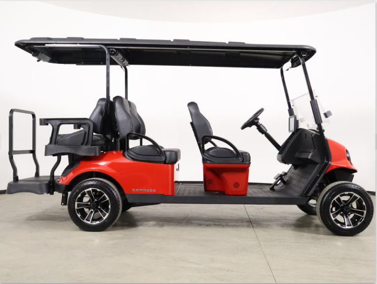 2026 E-Z-GO Express 6 Touring STL 13.5 HP EFI Gas 6-Passenger Golf Cart - Image 6