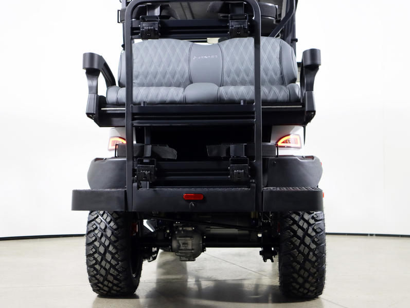 2026 Denago EV Rover XL6 White 6-Passenger Lifted Lithium Golf Cart - Image 10