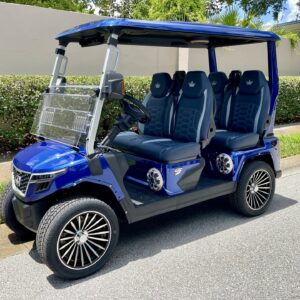 10.1-inch touchscreen and refrigerator inside the 2026 Evolution D-Max GT4 Portimao Blue